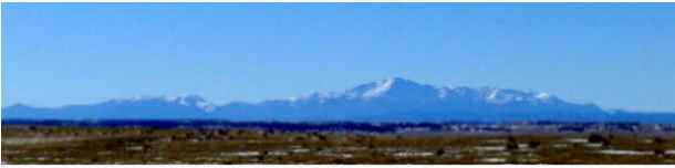 Pikes Peak On A Spring Day